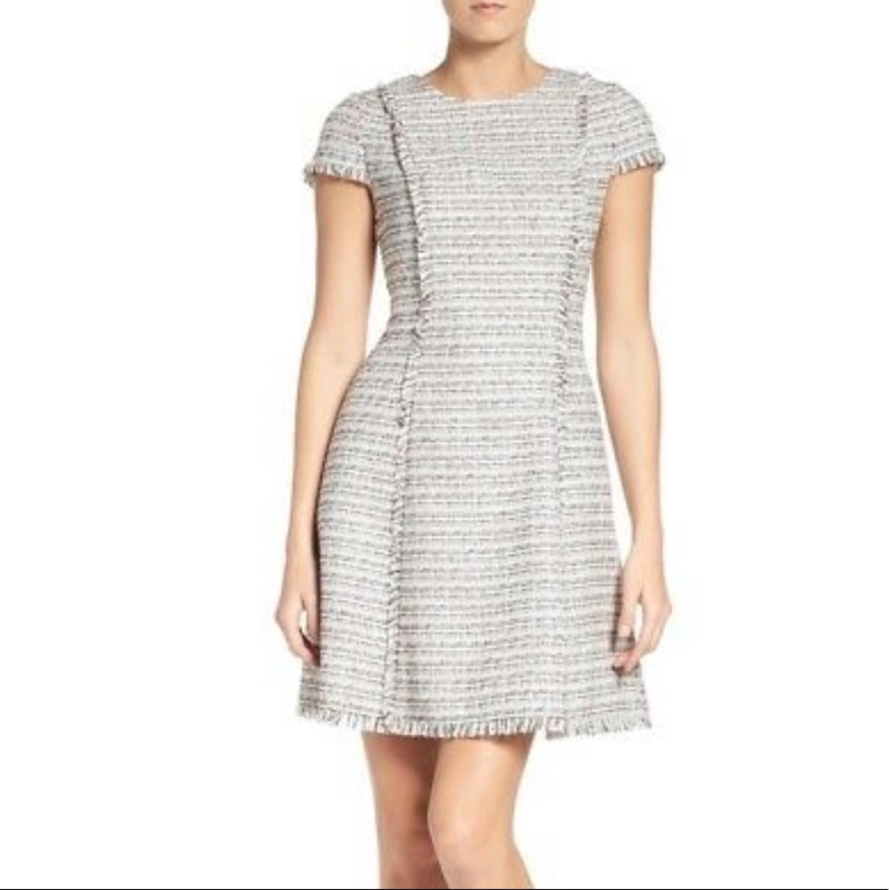 Eliza J Tweed Dress